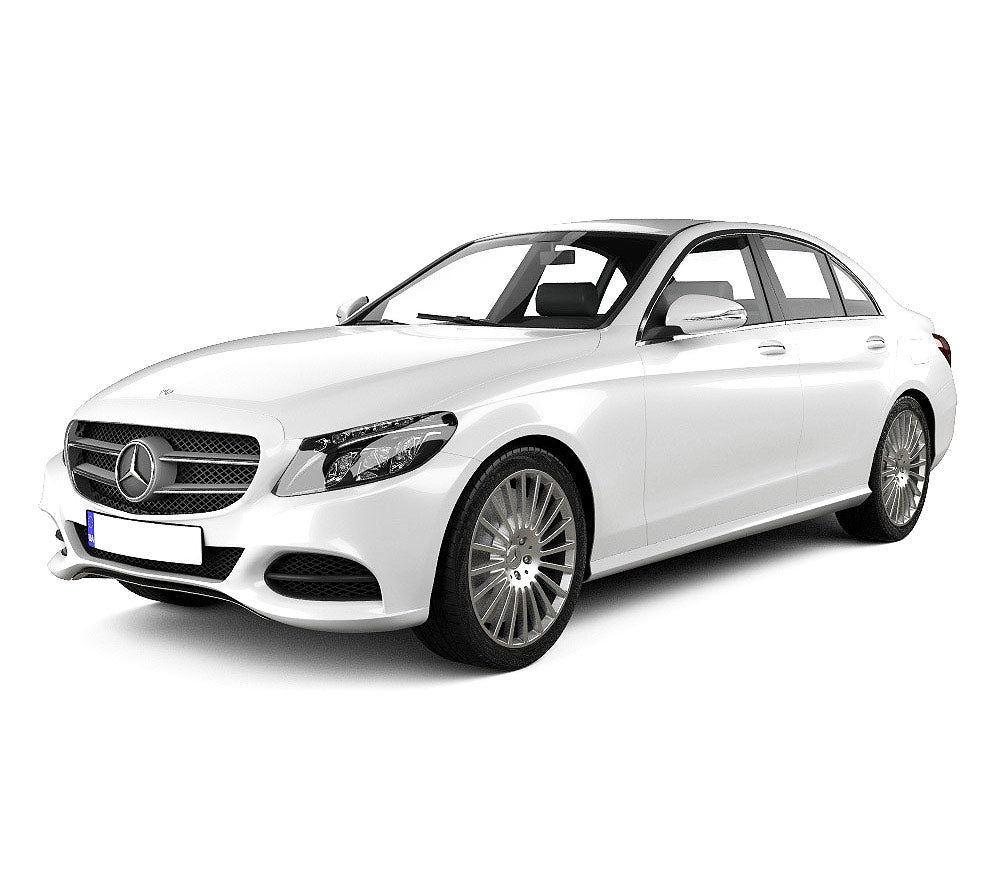 Tappetini auto in gomma Mercedes Classe C W205 fabbricazione 03.2014 - 11.2020, carrozzeria berlina