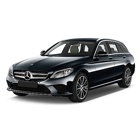 Tappetini auto in moquette Mercedes MB W205 fabbricazione 10.2014 - 02.2021, carrozzeria auto famigliare