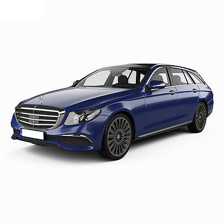 Protezioni per bagagli in acciaio inossidabile Mercedes Classe E W213 fabbricazione 11.2016 - presente, carrozzeria auto famigliare