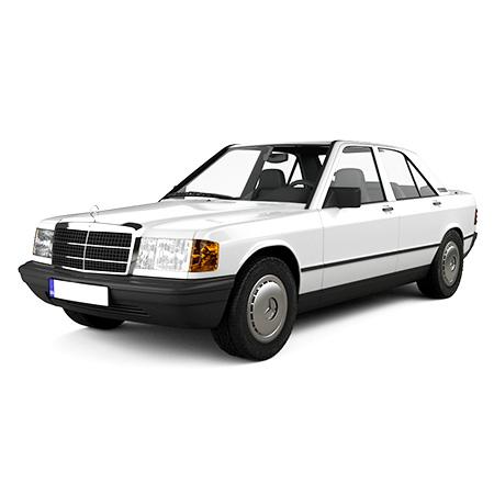 Tappetini auto in gomma Mercedes W201