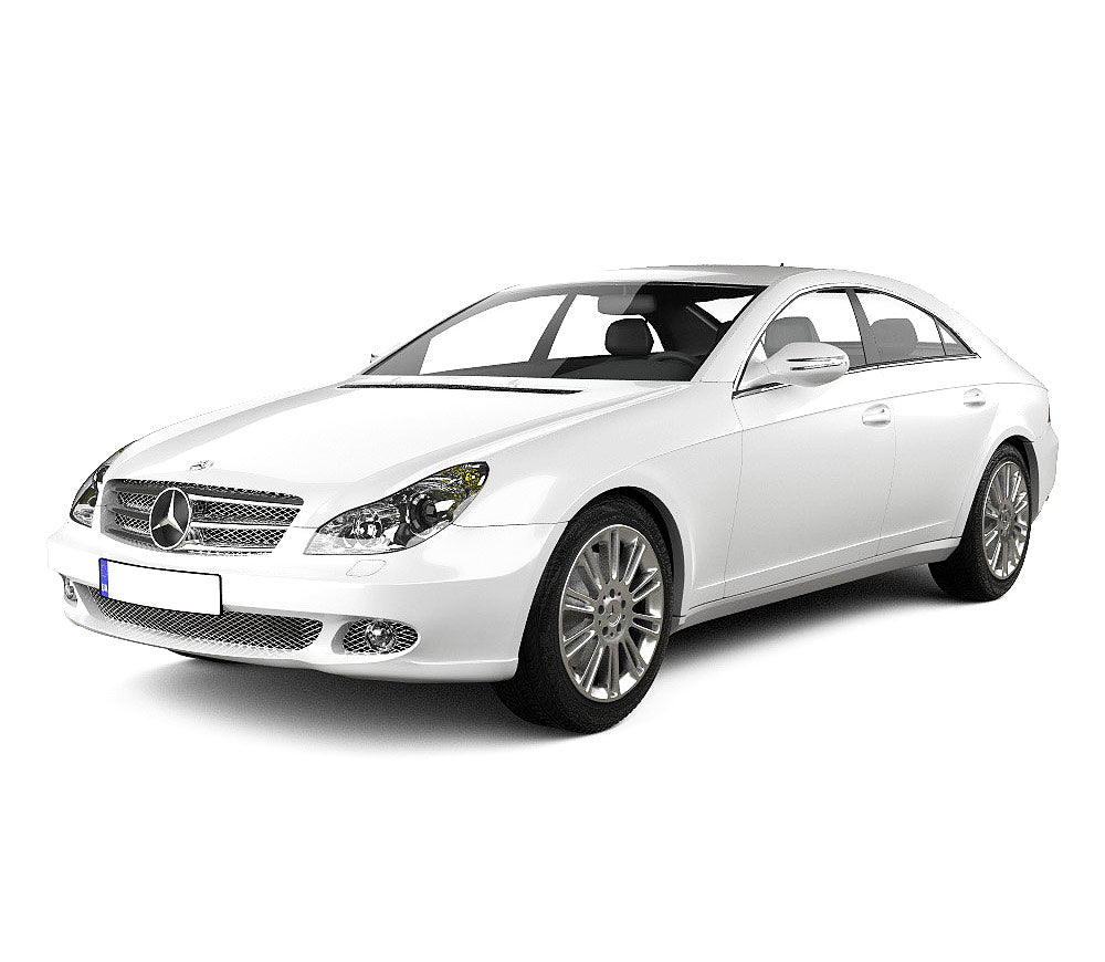 Tappetini auto a vaschetta Mercedes CLS C219 fabbricazione 06.2004 - 10.2010, carrozzeria coupé