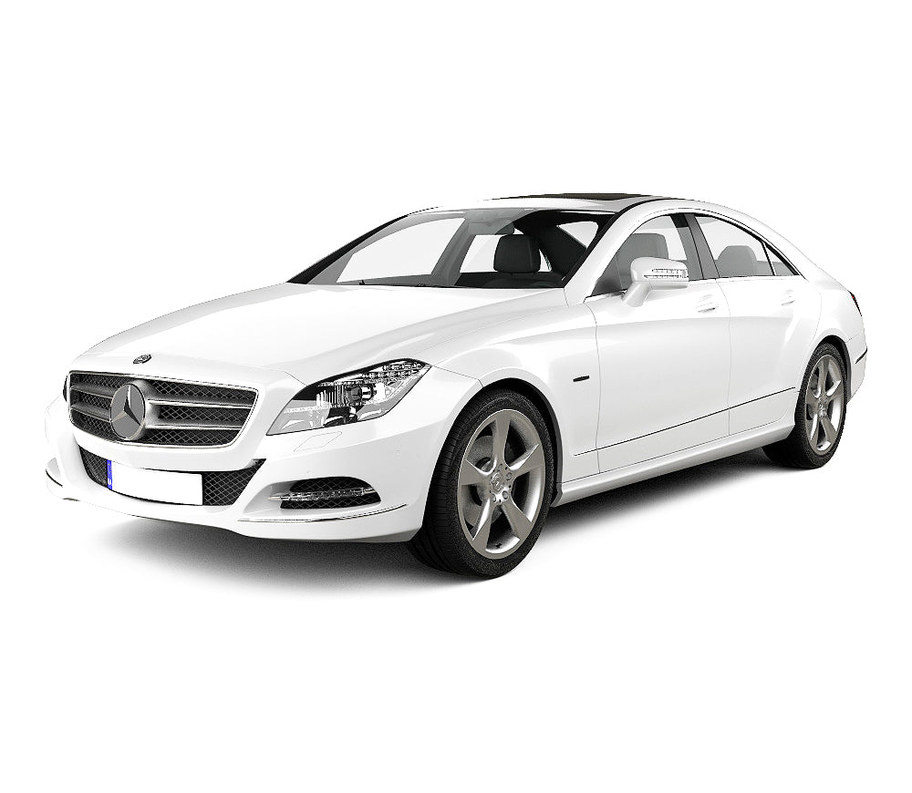 Tappetini auto in moquette Mercedes CLS W218 fabbricazione 01.2011 - 02.2018, carrozzeria coupé