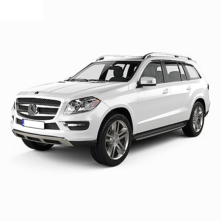 Tappetini auto in gomma Mercedes GLS I X166 fabbricazione 2016 - 2019, carrozzeria suv