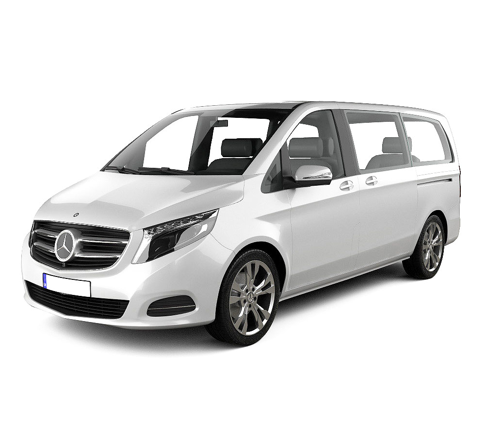 Tappetini auto in gomma Mercedes Vito W447 fabbricazione 10.2014 - presente, carrozzeria van