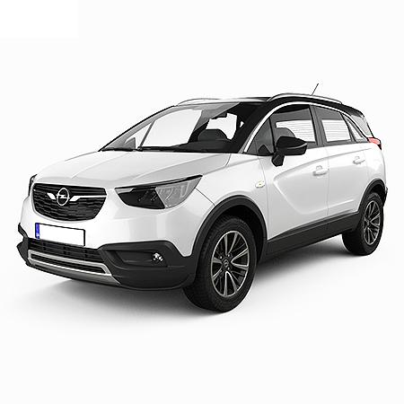 Protezioni per bagagli in acciaio inossidabile Opel Crossland
