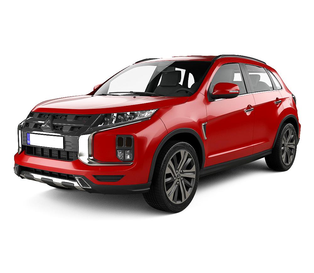 Tappetini auto in gomma Mitsubishi ASX fabbricazione 05.2010 - 2013, carrozzeria suv
