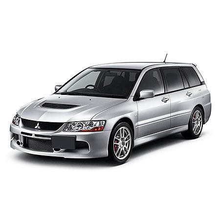 Tappetini auto in gomma Mitsubishi Lancer IX fabbricazione 10.2007 - 08.2017, carrozzeria auto famigliare