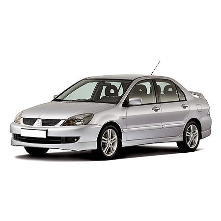 Protezioni per bagagli in acciaio inossidabile Mitsubishi Lancer IX fabbricazione 10.2007 - 08.2017, carrozzeria berlina