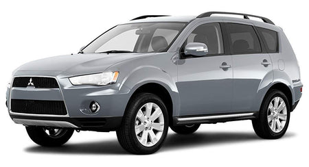 Protezione soglia porta in acciaio inossidabile Mitsubishi Outlander II fabbricazione 03.2007 - 08.2012, carrozzeria suv