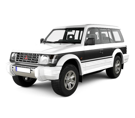 Vasche baule Mitsubishi Pajero II Wagon Long fabbricazione 1991 - 2000, carrozzeria suv
