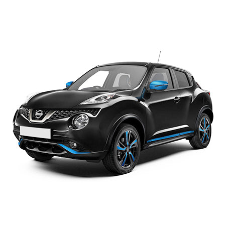 Tappetini auto in gomma Nissan Juke I Facelift fabbricazione 06.2014 - 08.2019, carrozzeria suv