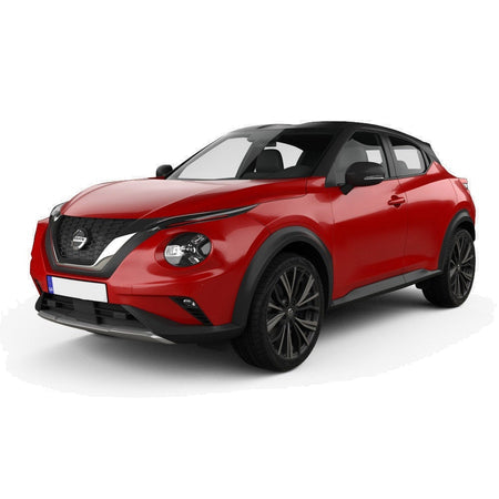 Tappetini auto in moquette Nissan Juke II fabbricazione 09.2019 - presente, carrozzeria suv