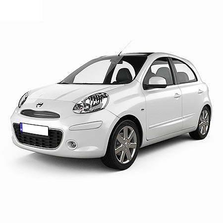 Tappetini auto in gomma Nissan Micra K13 fabbricazione 06.2013 - 02.2017, carrozzeria hatchback