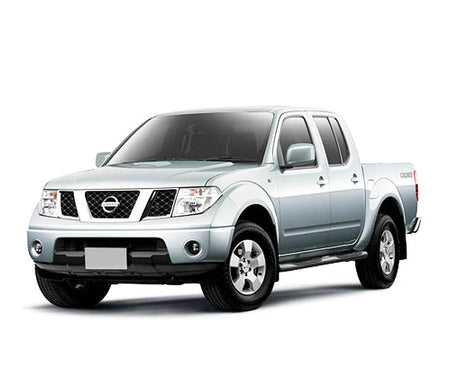 Protezione del poggiapiedi per la gamba sinistra in acciaio inossidabile Nissan Navara fabbricazione 2005 - 2010, carrozzeria suv