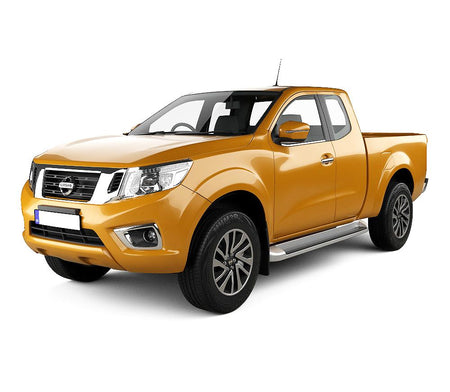 Tappetini auto in gomma Nissan Navara fabbricazione 2010 - 2015, carrozzeria pick-up