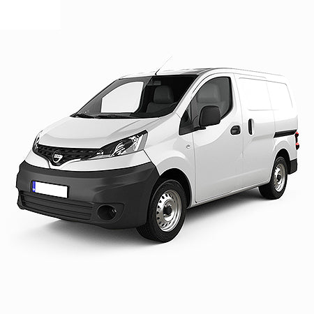 Tappetini auto in moquette Nissan NV200 fabbricazione 01.2010 - 02.2019, carrozzeria van
