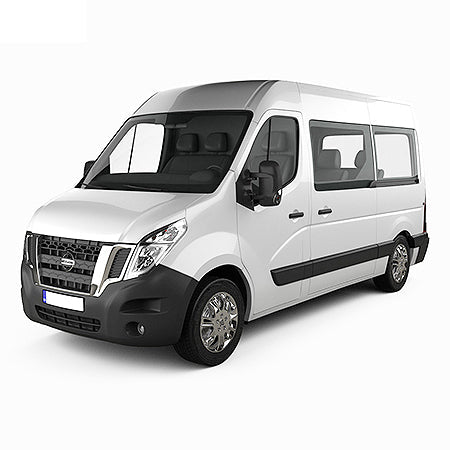 Tappetini auto a vaschetta Nissan NV400 fabbricazione 01.2010 - 02.2019, carrozzeria van