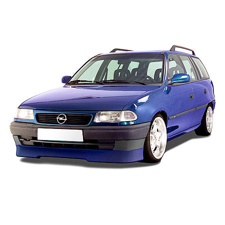 Tappetini auto in gomma Opel Astra F (Clasic I) fabbricazione 1992 - 1998, carrozzeria auto famigliare