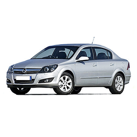 Protezioni per bagagli in acciaio inossidabile Opel Astra H fabbricazione 2004 - 12.2014, carrozzeria berlina
