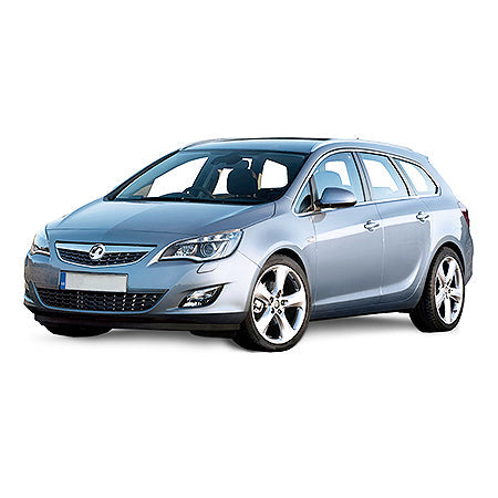 Protezioni per bagagli in acciaio inossidabile Opel Astra J fabbricazione 09.2010 - 03.2016, carrozzeria auto famigliare