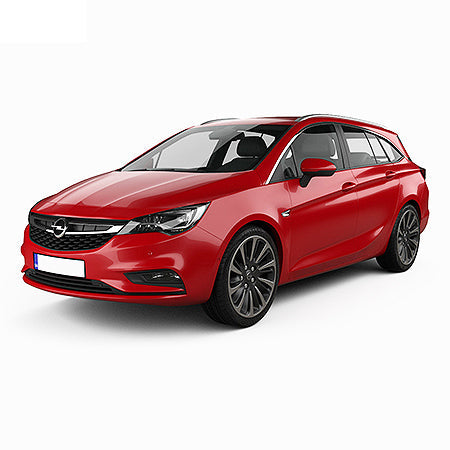 Protezioni per bagagli in acciaio inossidabile Opel Astra K fabbricazione 04.2016 - presente, carrozzeria auto famigliare