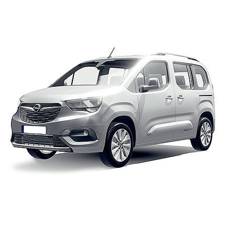 Tappetini auto in gomma Opel Combo D fabbricazione 2012 - 12.2017, carrozzeria van