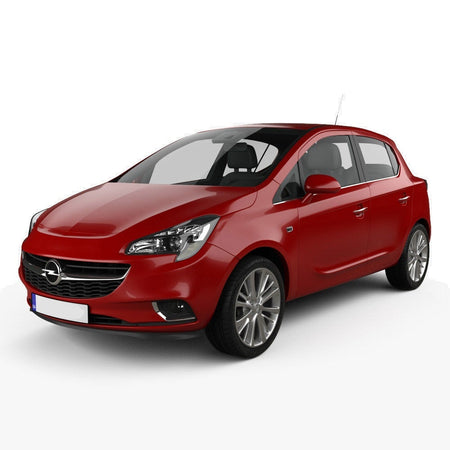 Protezioni per bagagli in acciaio inossidabile Opel Corsa E fabbricazione 12.2014 - 05.2019, carrozzeria hatchback