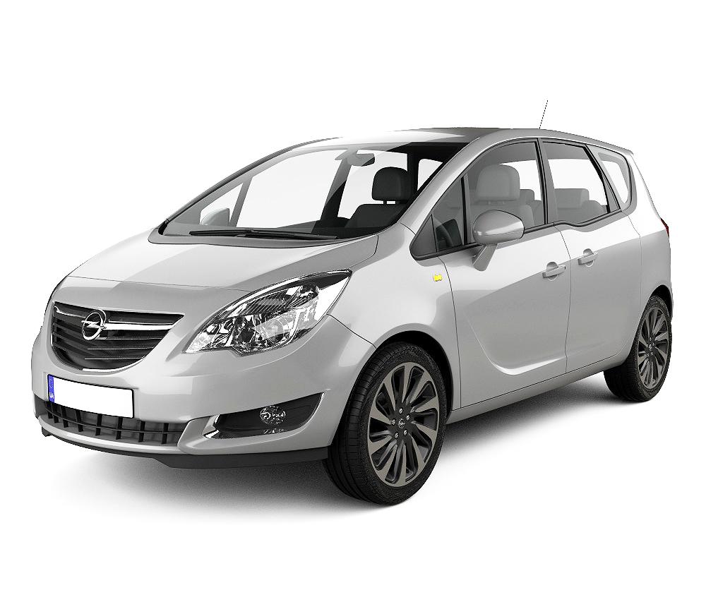 Protezioni per bagagli in acciaio inossidabile Opel Meriva B fabbricazione 03.2010 - 06.2017, carrozzeria van