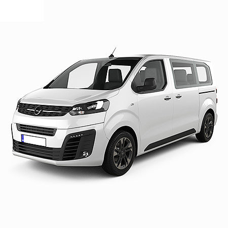 Protezioni per bagagli in acciaio inossidabile Opel Zafira Life fabbricazione 03.2019 - presente, carrozzeria van