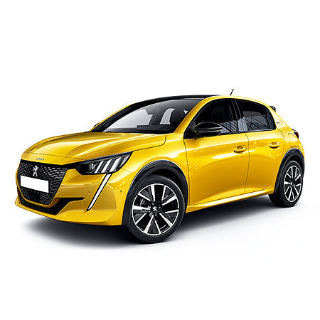 Tappetini auto in moquette Peugeot 208 II fabbricazione 06.2019 - presente, carrozzeria hatchback
