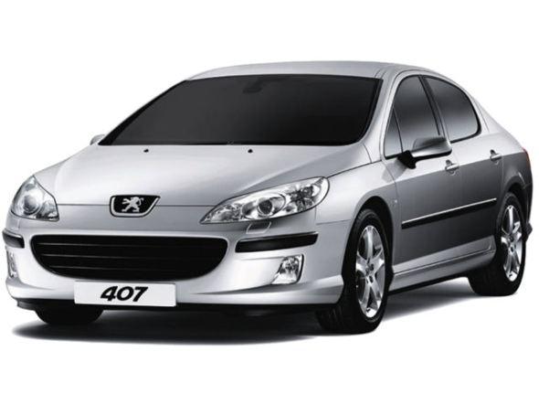 Tappetini auto in moquette Peugeot 407 fabbricazione 2004 - 12.2010, carrozzeria berlina