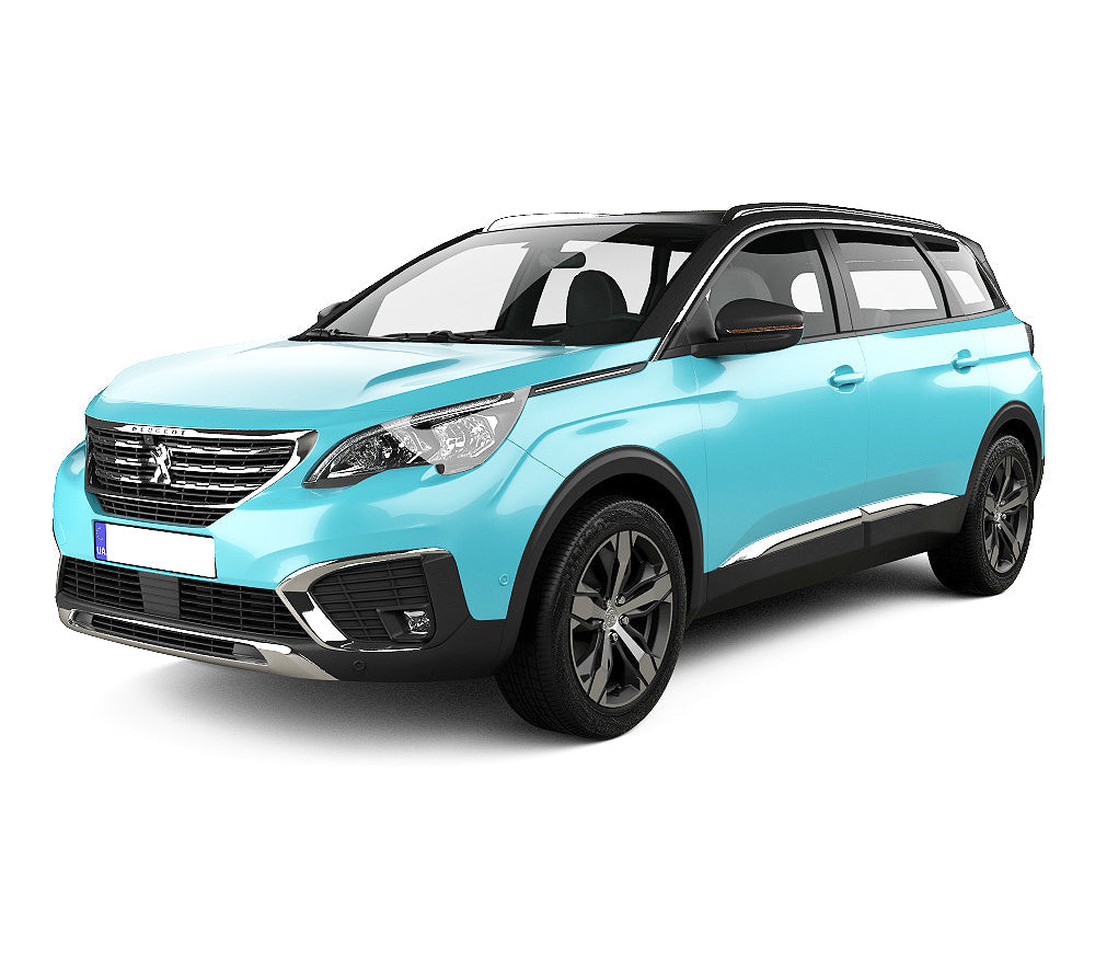 Tappetini auto in moquette Peugeot 5008 II fabbricazione 07.2017 - 09.2024, carrozzeria suv