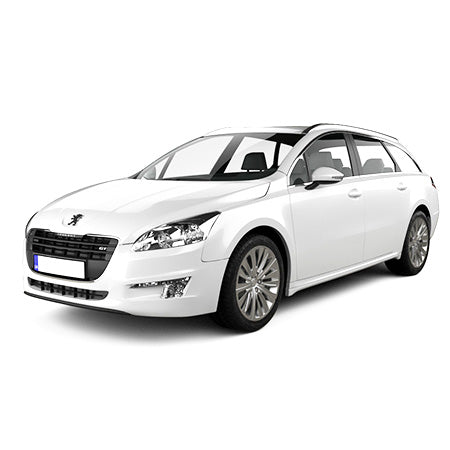 Protezione del poggiapiedi per la gamba sinistra in acciaio inossidabile Peugeot 508 I fabbricazione 01.2011 - 09.2018, carrozzeria auto famigliare
