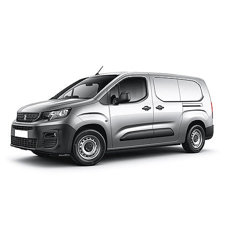 Tappetini auto in gomma Peugeot Partner III fabbricazione 06.2018 - presente, carrozzeria van