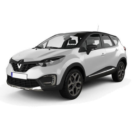 Protezione soglia porta in acciaio inossidabile Renault Captur I fabbricazione 04.2013 - 12.2019, carrozzeria suv