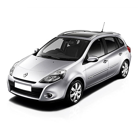 Vasche baule Renault Clio III fabbricazione 01.2008 - 02.2013, carrozzeria auto famigliare