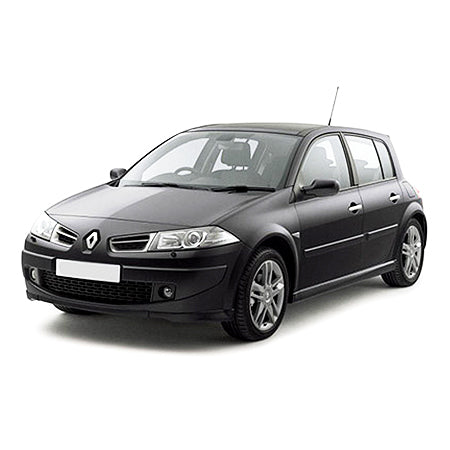 Tappetini auto a vaschetta Renault Megane II fabbricazione 10.2002 - 10.2008, carrozzeria hatchback