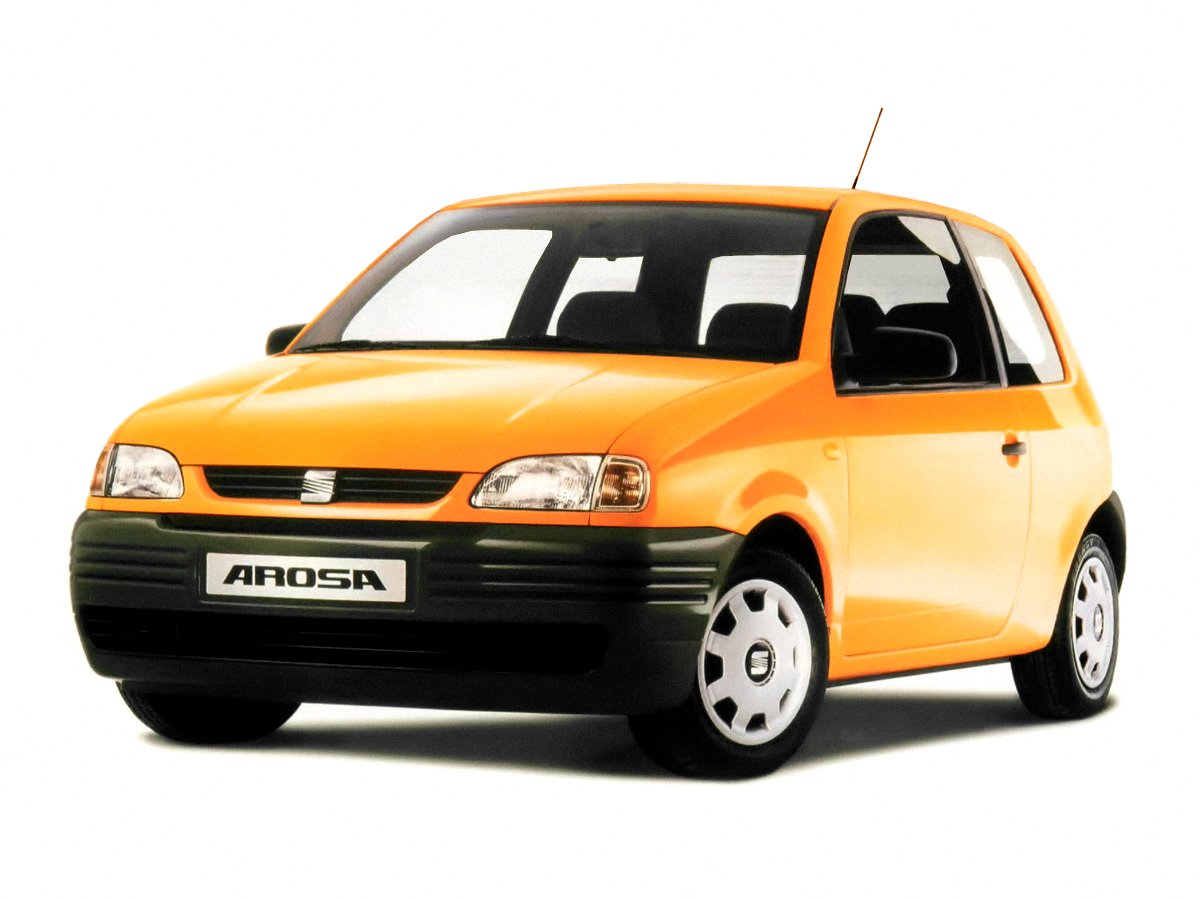 Tappetini auto in gomma Seat Arosa fabbricazione 1997 - 2004, carrozzeria hatchback