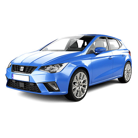 Tappetini auto in gomma Seat Ibiza IV fabbricazione 02.2010 - 07.2016, carrozzeria auto famigliare