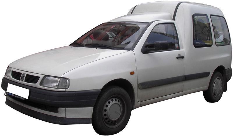 Vasche baule Seat Inca fabbricazione 1997 - 2004, carrozzeria hatchback