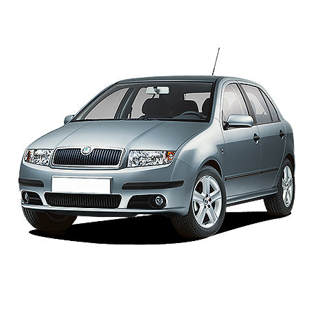 Tappetini auto in moquette Skoda Fabia I fabbricazione 2000 - 2007, carrozzeria berlina