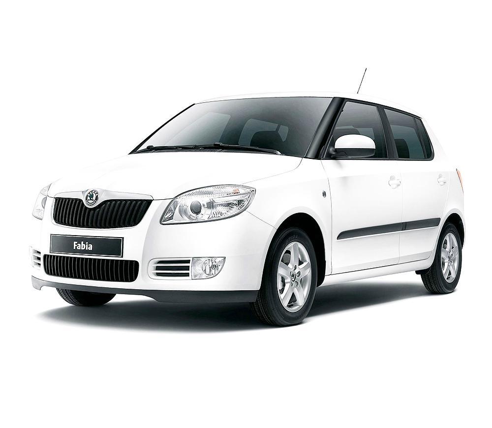 Tappetini auto in gomma Skoda Fabia I fabbricazione 2000 - 2007, carrozzeria suv