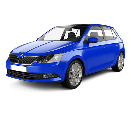 Tappetini auto in moquette Skoda Fabia III fabbricazione 11.2014 - presente, carrozzeria hatchback