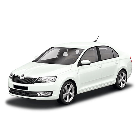 Tappetini auto a vaschetta Skoda Fabia III fabbricazione 11.2014 - 08.2021, carrozzeria berlina