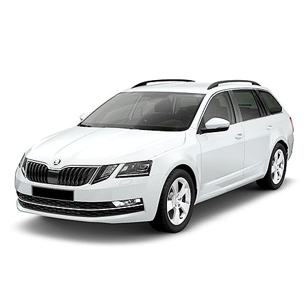 Protezioni per bagagli in acciaio inossidabile Skoda Octavia III fabbricazione 2016 - 05.2020, carrozzeria auto famigliare