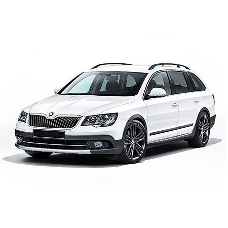 Protezioni per bagagli in acciaio inossidabile Skoda Superb III fabbricazione 09.2015 - presente, carrozzeria auto famigliare
