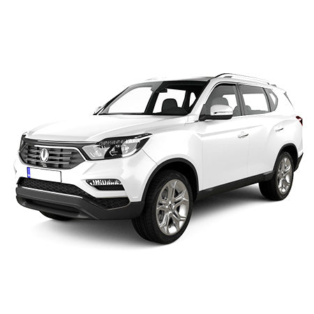 Tappetini auto in gomma Ssang Yong Rexton Y400 fabbricazione 11.2017 - presente, carrozzeria suv