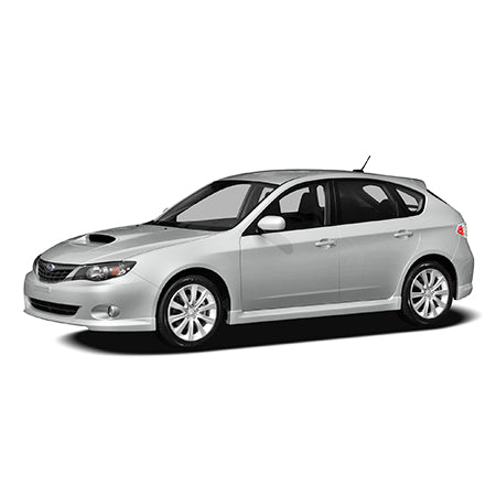 Tappetini auto in moquette Subaru Impreza III fabbricazione 09.2007 - 2011, carrozzeria hatchback