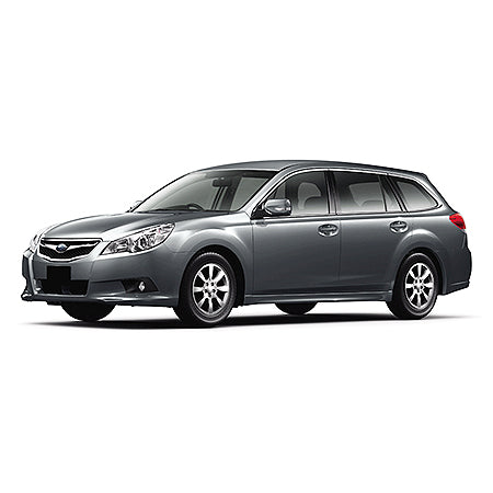 Protezioni per bagagli in acciaio inossidabile Subaru Legacy V fabbricazione 2009 - 2014, carrozzeria auto famigliare