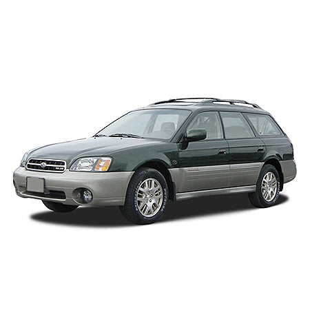 Protezione soglia porta in acciaio inossidabile Subaru Outback III fabbricazione 2003 - 2009, carrozzeria auto famigliare